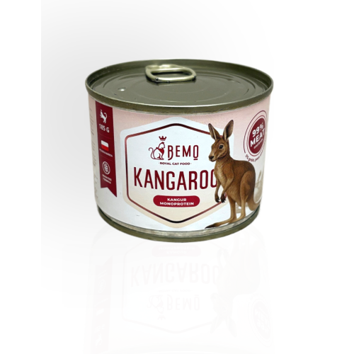 Bemo Kot Monoproteina Kangur 185g | mokra karma dla kota