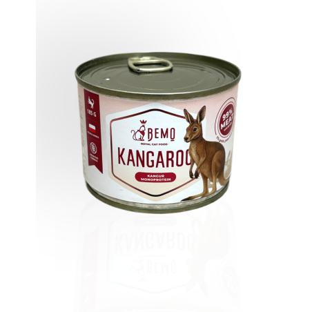 Bemo Kot Monoproteina Kangur 185g | mokra karma dla kota