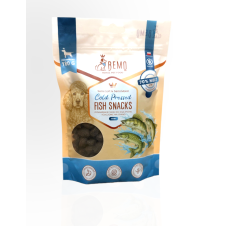 Bemo Smaczki Tłoczone Na Zimno Ryby 180g | przysmaki dla psa
