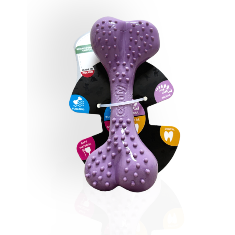 Comfy Dental Bone Lavender Kość Dentystyczna o Zapachu Lawendy 16,5cm | zabawka dla psa