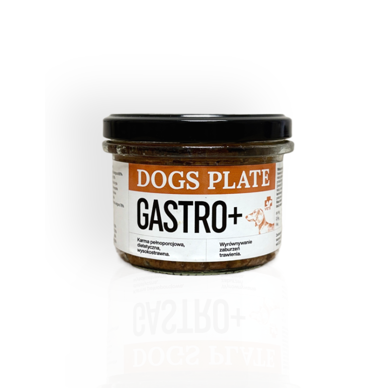 Dogs Plate Vet Gastro Plus 180g | Karma Specjalistyczna