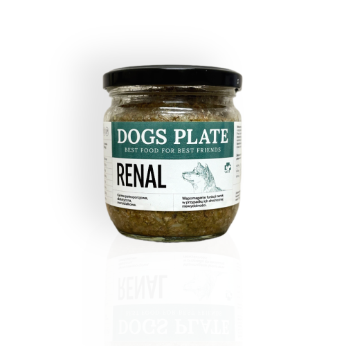 Dogs Plate Vet Renal z Jagnięciną dla Psa 360g | mokra karma dla psa