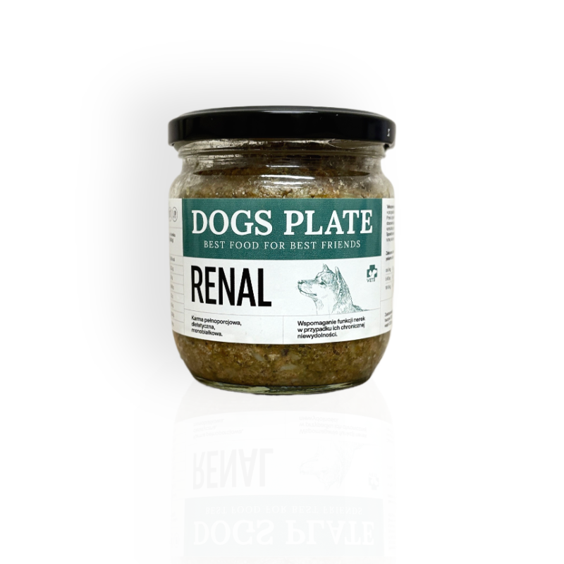 Dogs Plate Vet Renal z Jagnięciną dla Psa 360g | mokra karma dla psa