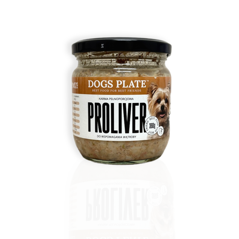 Dogs Plate Proliver z Indykiem 360g | mokra karma dla psa