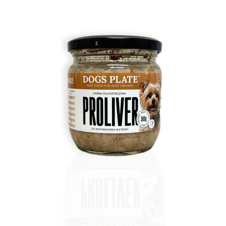 Dogs Plate Proliver z Indykiem 360g | mokra karma dla psa