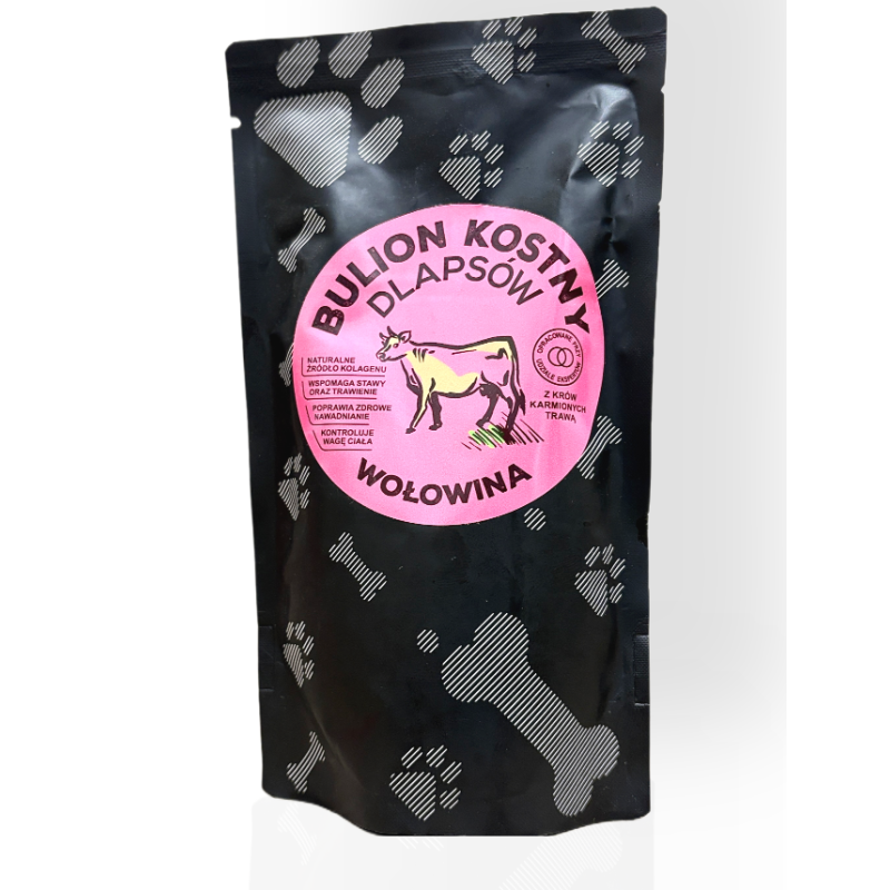 Food Studio Bulion Kostny Wołowina 230ml | bulion dla psa i kota