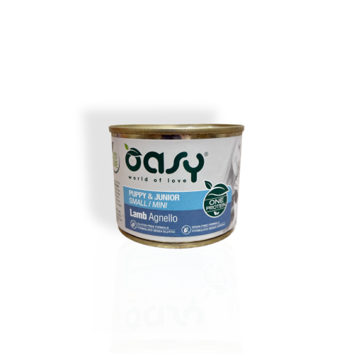 Oasy One Protein Puppy i Junior Mini Mokra Karma z Jagnięciną 200g | mokra karma dla psa