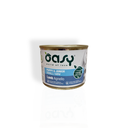 Oasy One Protein Puppy i Junior Mini Mokra Karma z Jagnięciną 200g | mokra karma dla psa