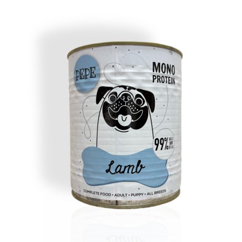 Pepe Karma Mokra z Jagnięciną 800g | mokra karma dla psa