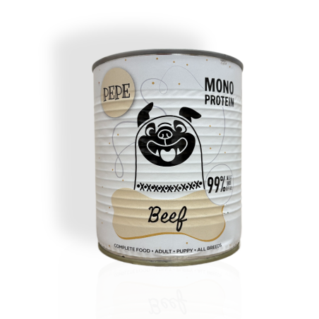 Pepe Karma Mokra z Wołowiną 800g | mokra karma dla psa