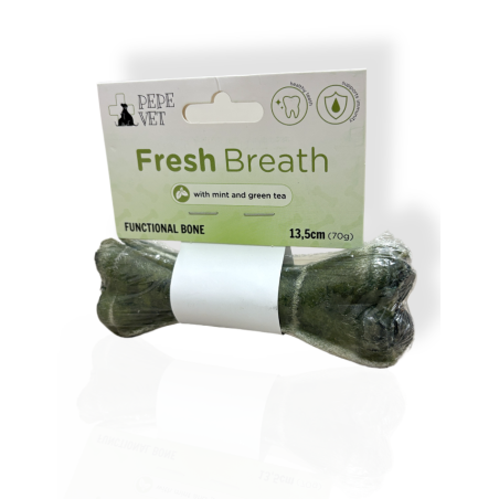 Pepe Vet Kość Fresh Breath 13,5cm 70g | gryzak dla psa