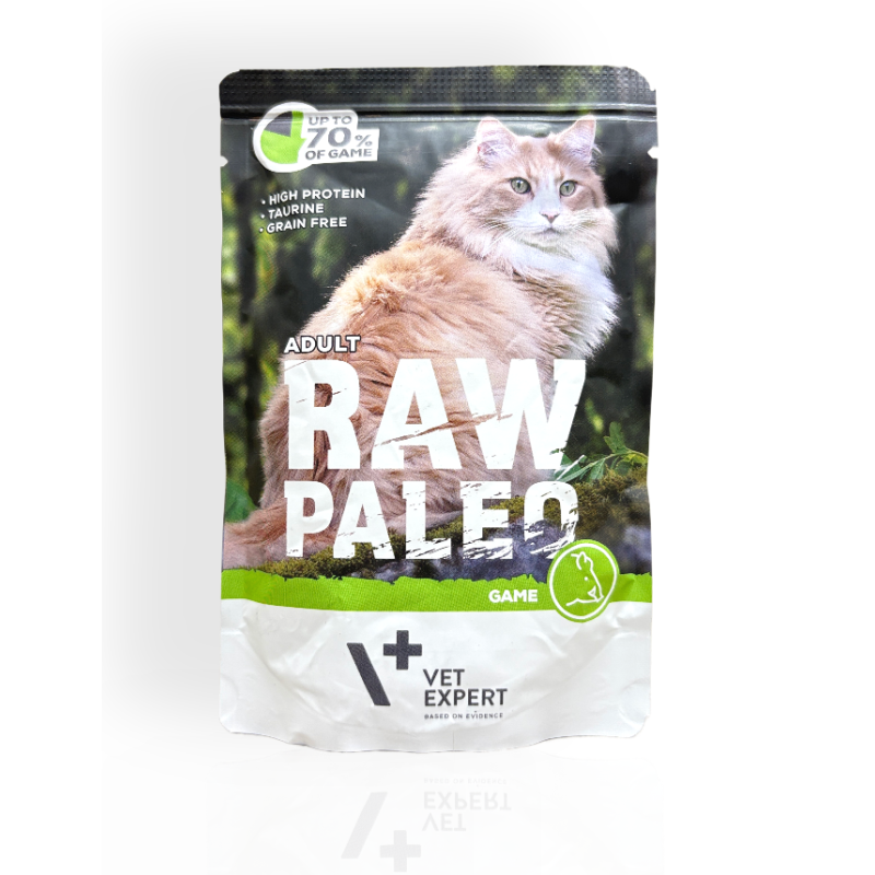 Raw Paleo Adult Mokra Karma dla Kota z Dziczyzną 100g | mokra karma dla kota
