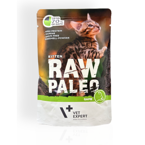 Raw Paleo Kitten Mokra Karma dla Kociąt z Dziczyzną 100g | mokra karma dla kota