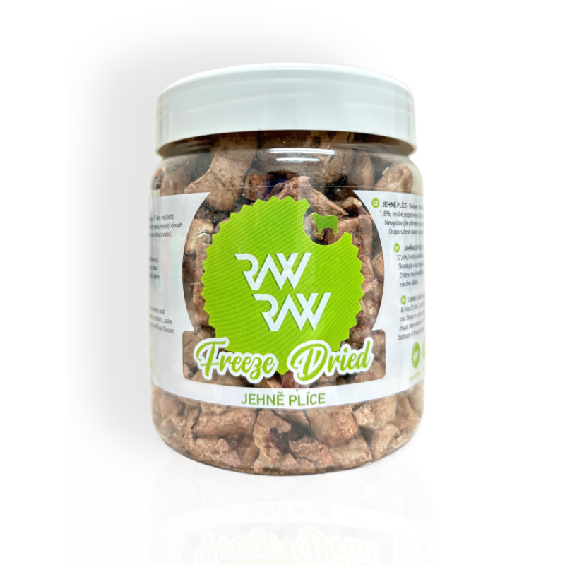 Raw Raw Liofilizowane Płuca Jagnięce 50g | przysmaki dla psa