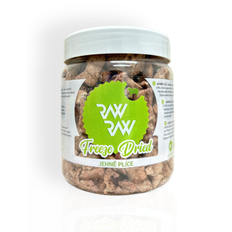 Raw Raw Liofilizowane Płuca Jagnięce 50g | przysmaki dla psa