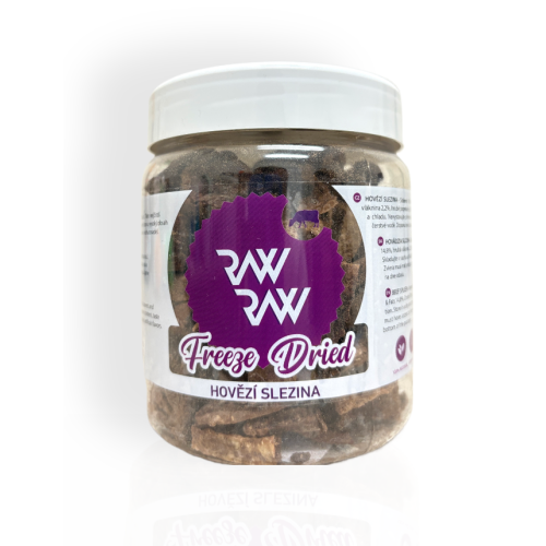 Raw Raw Liofilizowana Śledziona Wołowa 70g | przysmaki dla psa