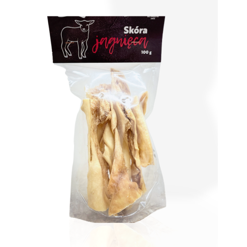 Syta Micha Naturalny Gryzak Skóra Jagnięca 100g | gryzak dla psa