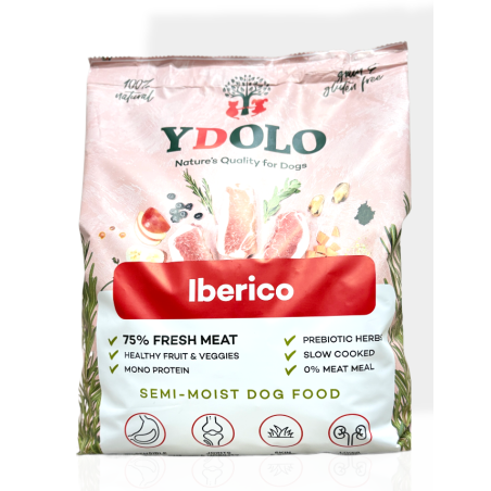 Ydolo Healthy Pure Wieprzowina Półwilgotna Karma dla Psa 2,5kg | karma półwilgotna dla psa