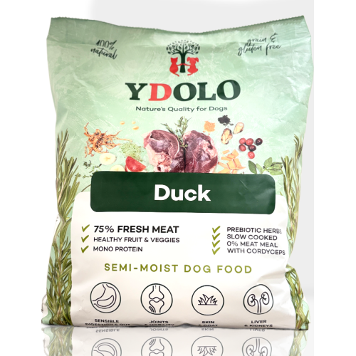 Ydolo Healthy Pure Kaczka Półwilgotna Karma dla Psa 2,5kg | karma półwilgotna dla psa