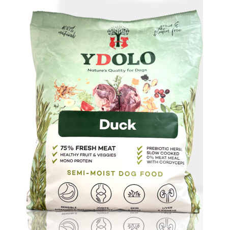 Ydolo Healthy Pure Kaczka Półwilgotna Karma dla Psa 2,5kg | karma półwilgotna dla psa