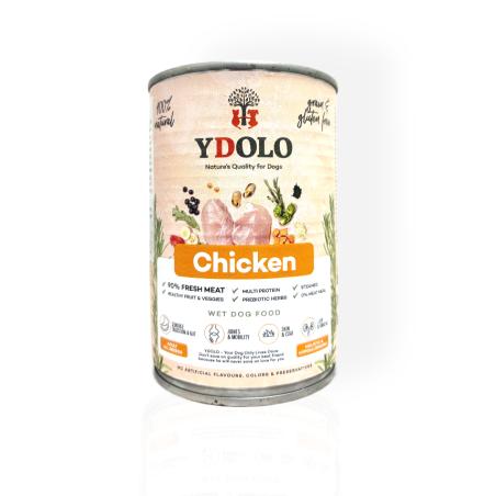 Ydolo Kurczak Mokra Karma dla Psów 400g | mokra karma dla psa