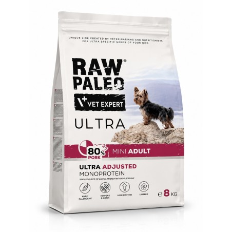 Raw Paleo Ultra Pork Mini Adult 8kg | Sucha karma dla psa