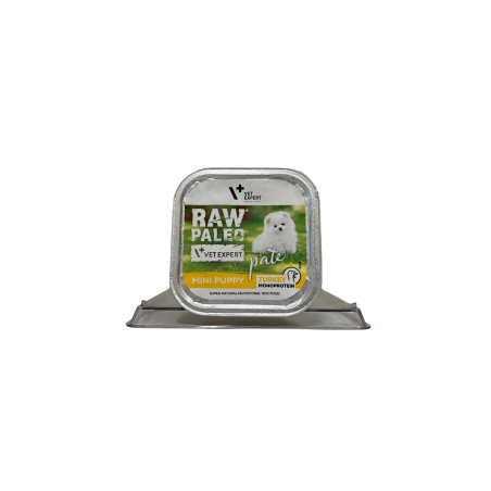 Raw Paleo Mini Puppy Pâté Turkey 150g | Mokra karma dla szczeniąt