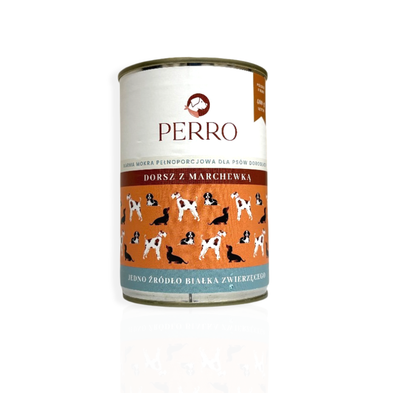 Perro dorsz z marchewką 400g | Perro