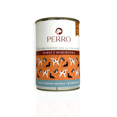 Perro dorsz z marchewką 400g | Perro