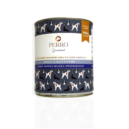 Perro gourmet koza z batatami 800g | Perro