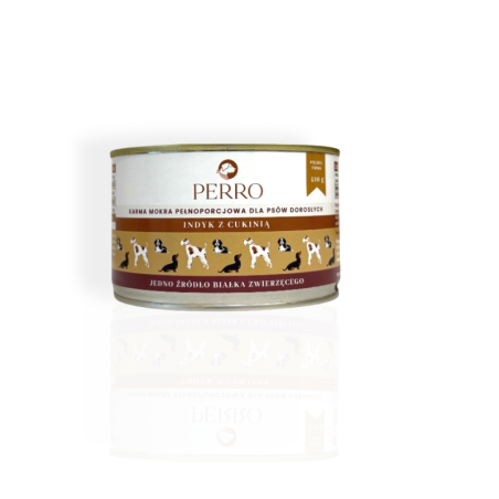 Perro indyk z cukinią 410g | Perro