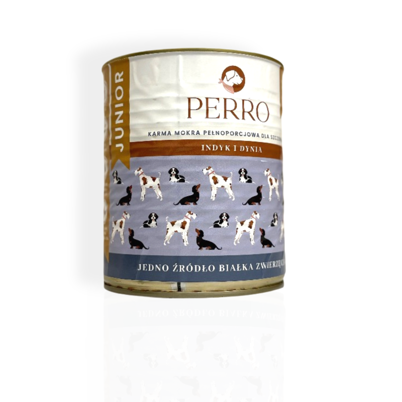 Perro junior indyk i dynia 850g | Perro