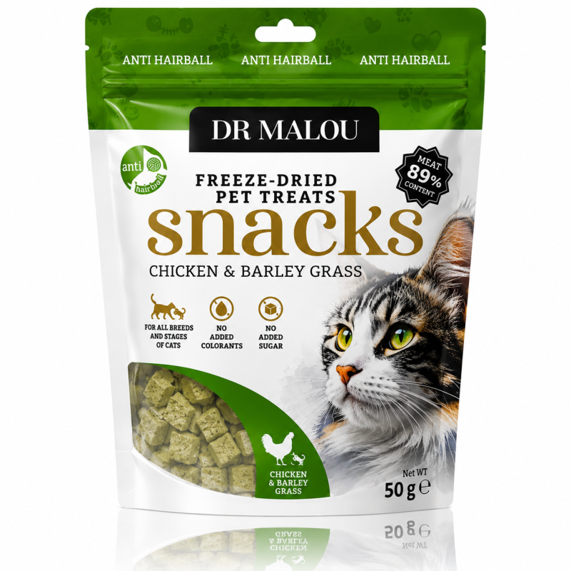 Dr Malou Kostki Kurczak Z Trawą Jęczmienną 50g