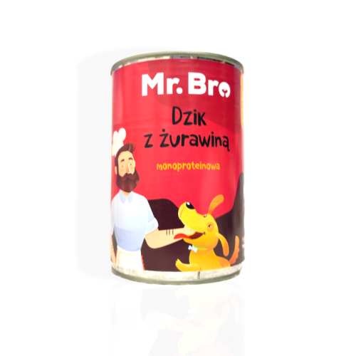 MR.Bro Dzik z Żurawiną 400g | MR.Bro