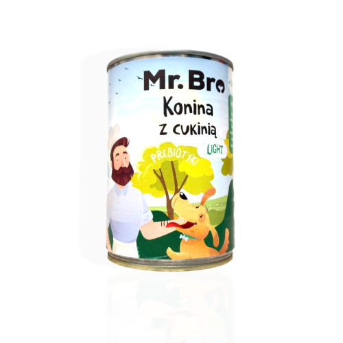 MR.Bro Light Konina z Cukinią 400g | Karma dla psa