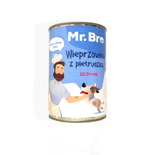 MR.Bro Szczeniak Wieprzowina z Pietruszką 400g (p. 18)