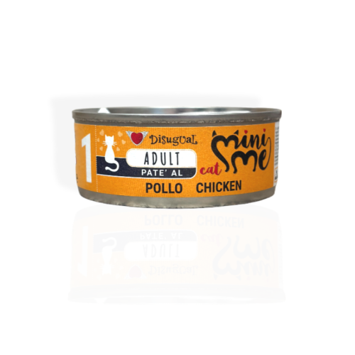 Disugual Mini Me Kot Kurczak 85g | mokra karma dla kota