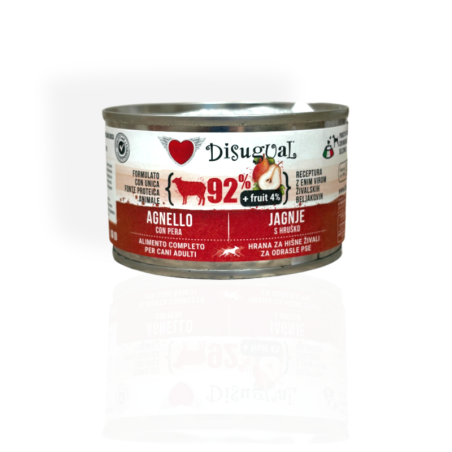 Disugual Adult Jagnięcina z Gruszką 150g | mokra karma dla psa