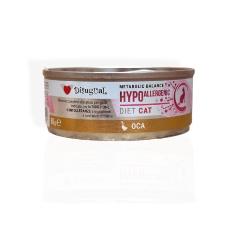 Disugual Vet Cat Hypoallergenic Gęś 85g | karma weterynaryjna dla kota