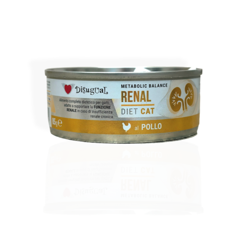 Disugual Vet Cat Renal Kurczak 85g | karma weterynaryjna dla kota