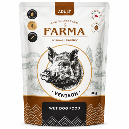 Farma Karma Dziczyzna Adult Saszetka 500g (p. 18)
