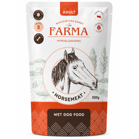Farma Karma Mokra Konina Adult Saszetka 500g (p. 17)