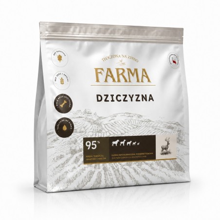 FARMA KARMA TŁOCZONA NA ZIMNO ADULT DZICZYZNA 2KG | FARMA