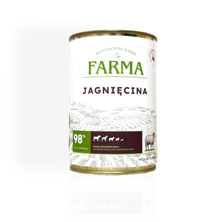 FARMA SELECT KARMA JAGNIĘCINA 400G | FARMA