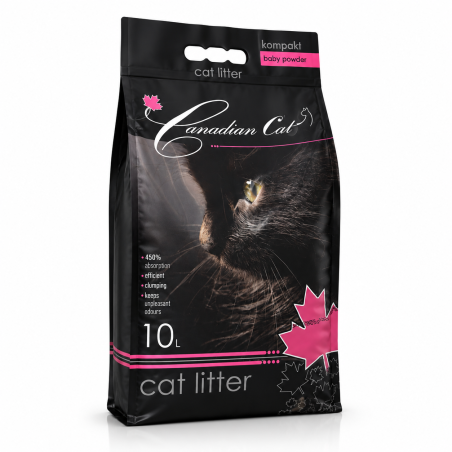 Canadian Żwirek dla kota baby powder 10l | Canadian