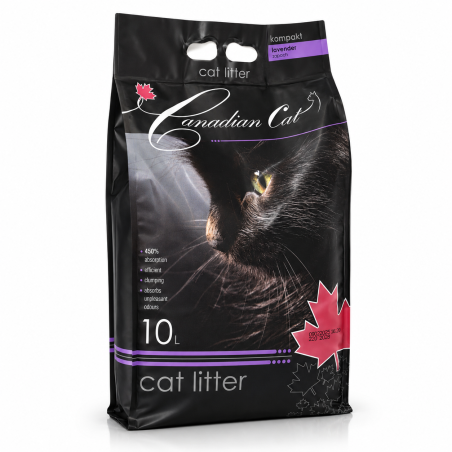Canadian Żwirek dla kota lawendowy 10l | Canadian