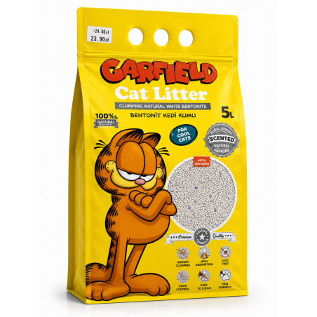 Garfield żwirek bentonit naturalny 10l | Garfield
