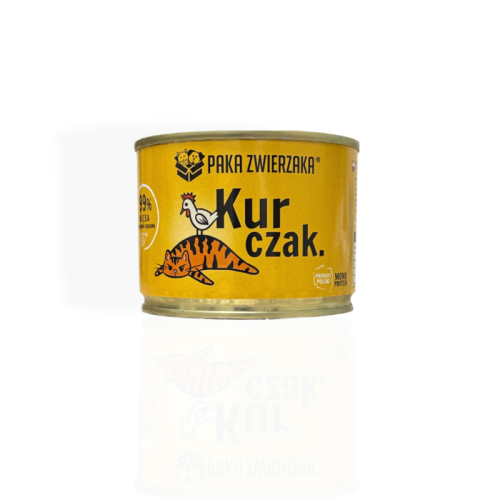 Paka Zwierzaka Karma dla Kota Kurczak 200g | Puszka