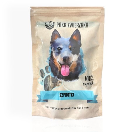 Paka Zwierzaka Szprotki 60g | Naturalne Przysmaki