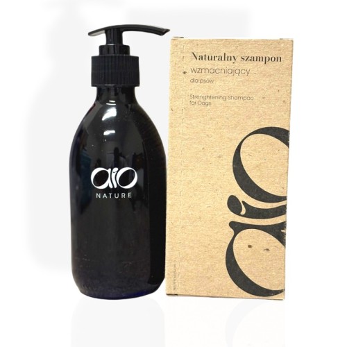 Aio Naturalny szampon wzmacniający 150ml | szampon dla psa i kota